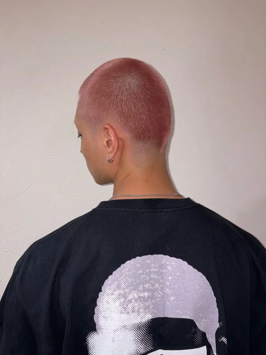 ショート カラー メンズ ダブルカラー 小島千夏のヘアスタイル