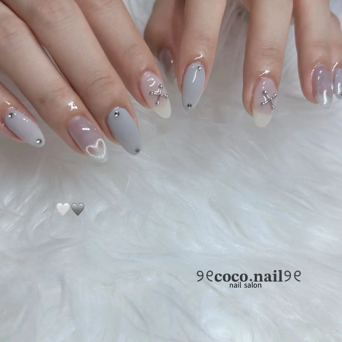 ネイル lili.nail y2k/長さ出しのネイルデザイン