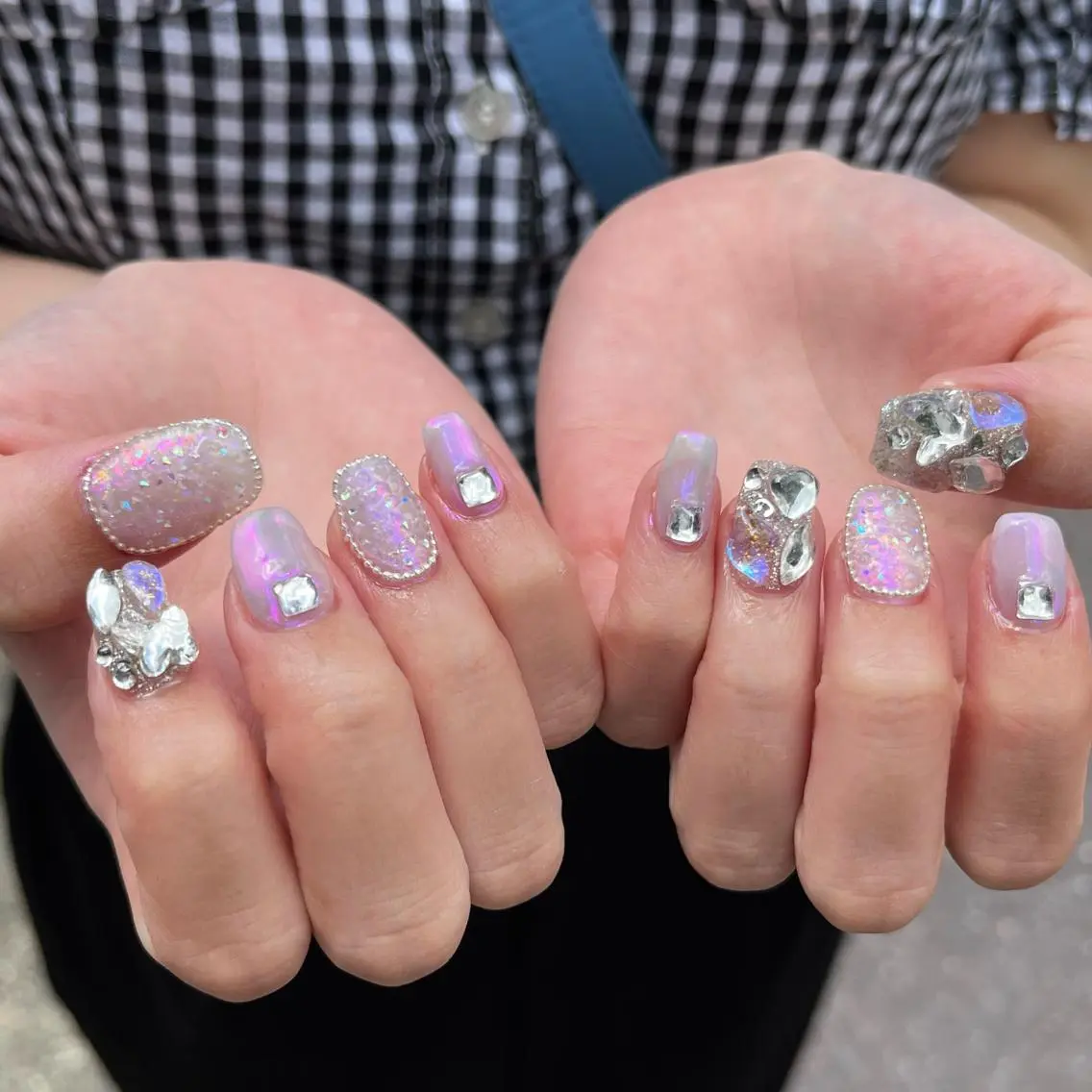 ネイル ハンドネイル ☁️BLITZ 🎀笠原雪音🎀のネイルデザイン