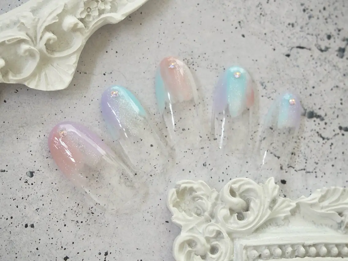 ネイル シンプルネイル nail salon treat あいのネイルデザイン