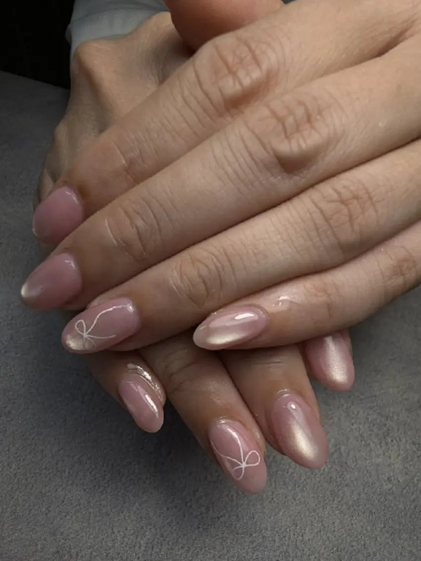 ネイル ワンホンネイル ハンドネイル miwa🌿 .fのネイルデザイン
