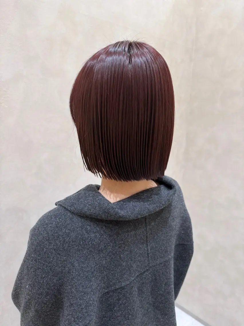 【ご新規様限定】小顔カット+髪質改善inカラーの写真