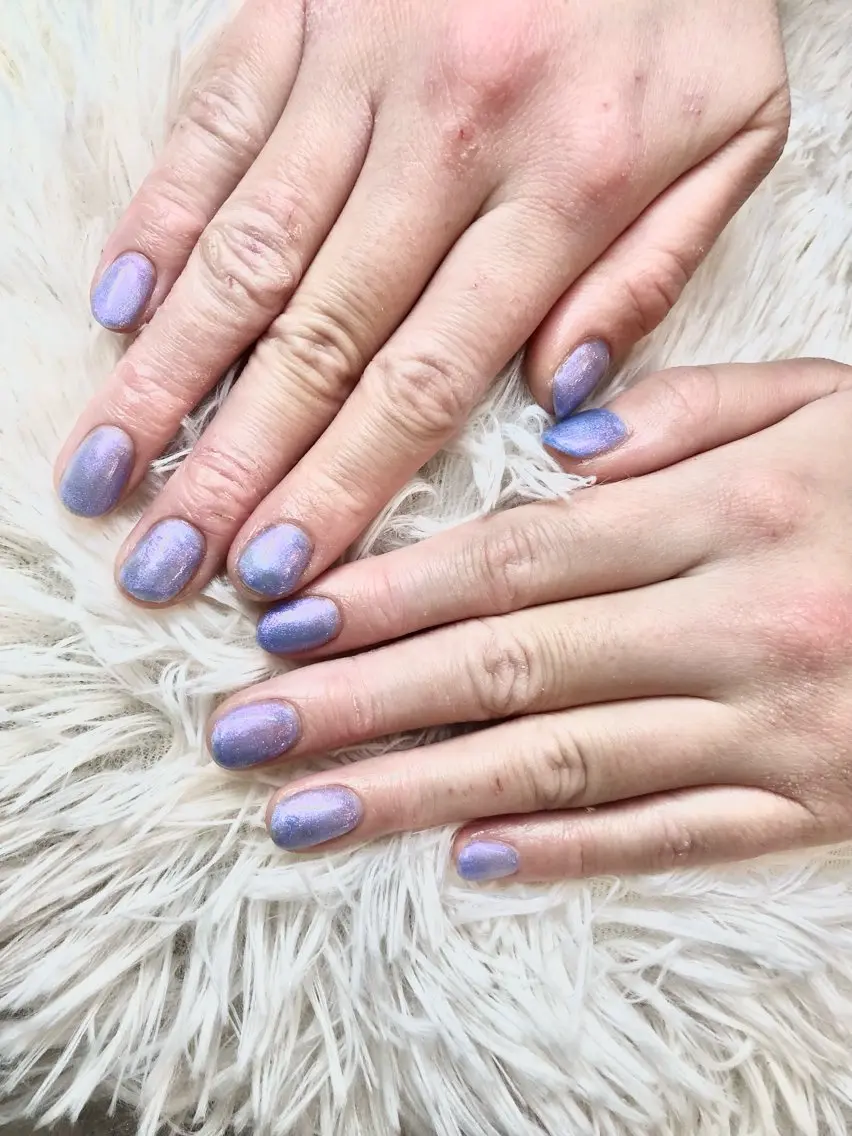 ネイル ワンカラーネイル ピンク Le vail yamamoto .のネイルデザイン
