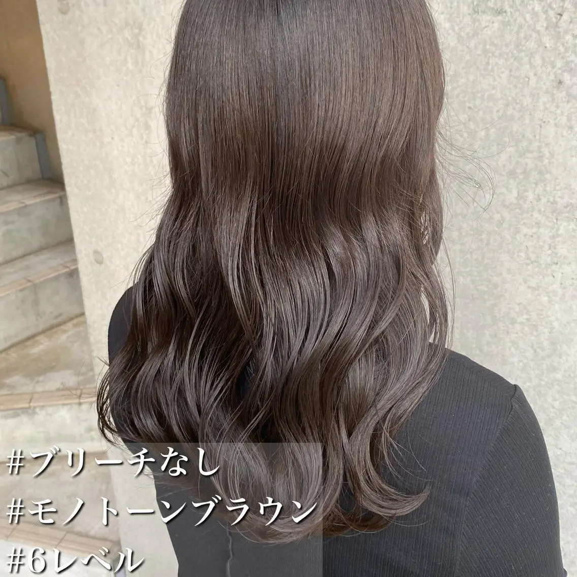ミディアム カラー モテ前髪 タゴメ シンヤのヘアスタイル