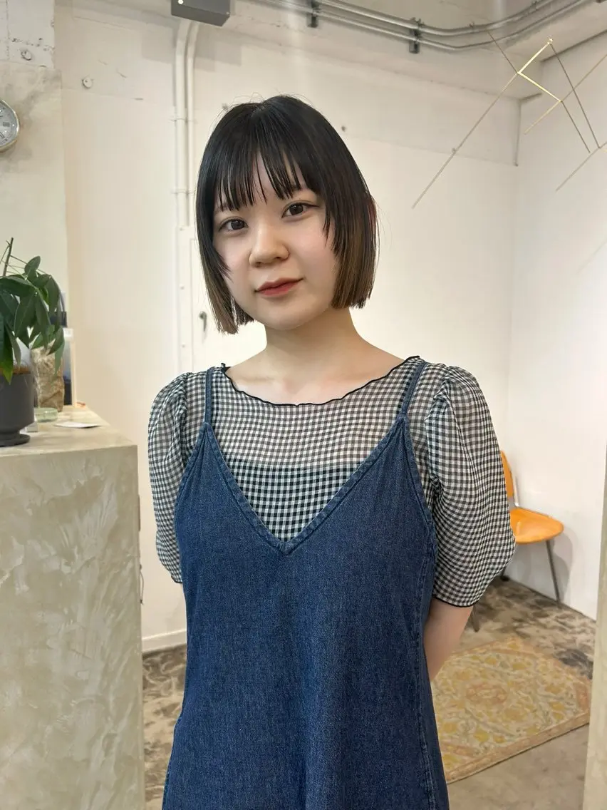 ショート 原 瑞希のヘアスタイル