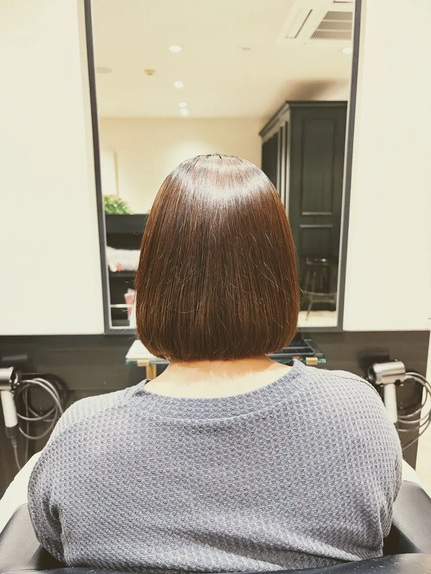 ミディアム モデル様募集中 ✂️カギワダのヘアスタイル