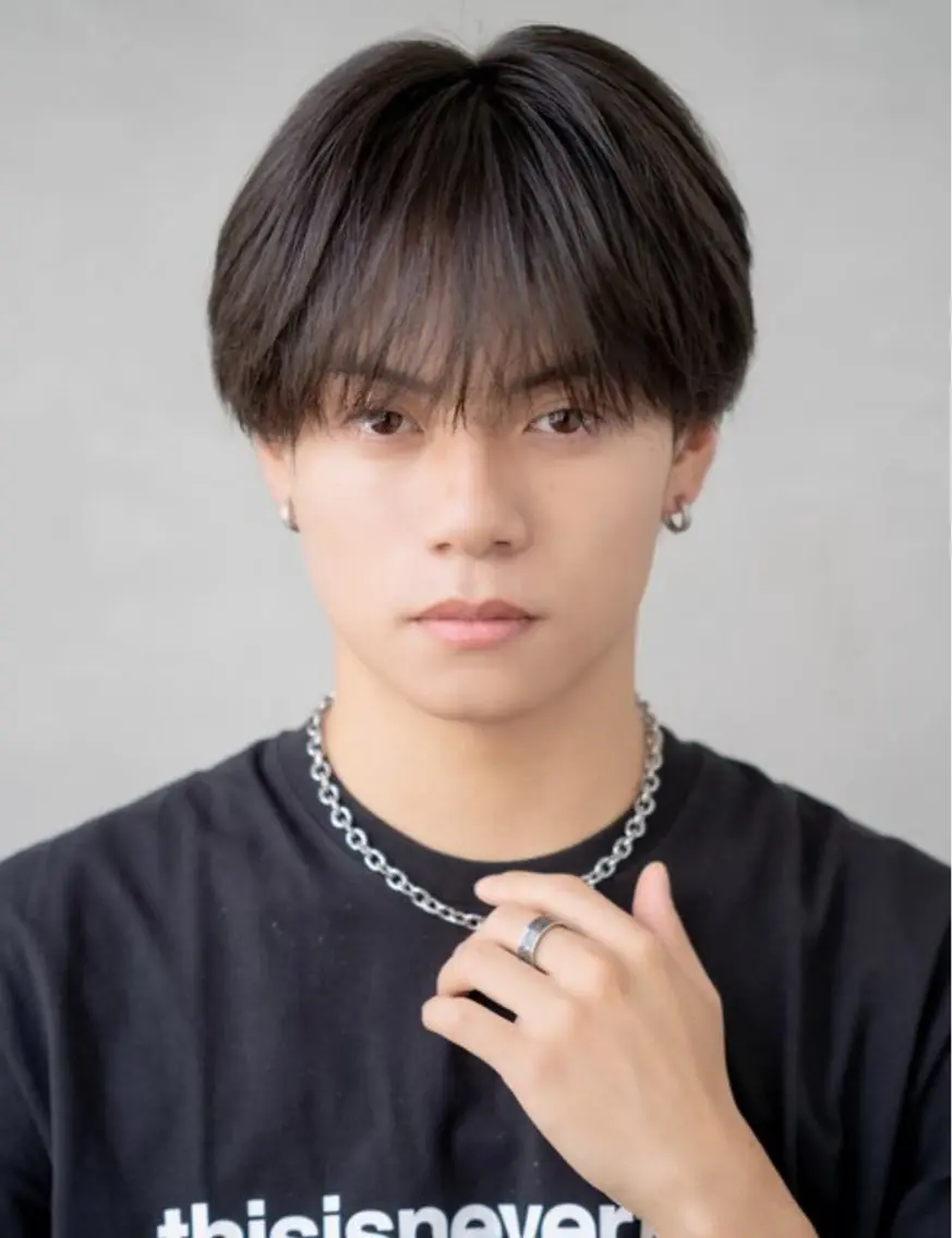 ピンピンにならない! メンズカット➕ナチュラル縮毛矯正の写真