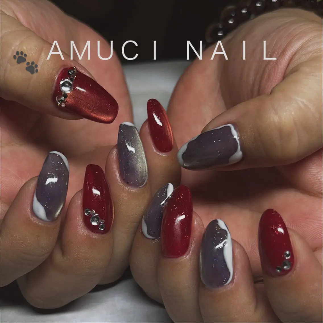 ネイル ハンドネイル AMUCI NAIL Shihomiのネイルデザイン
