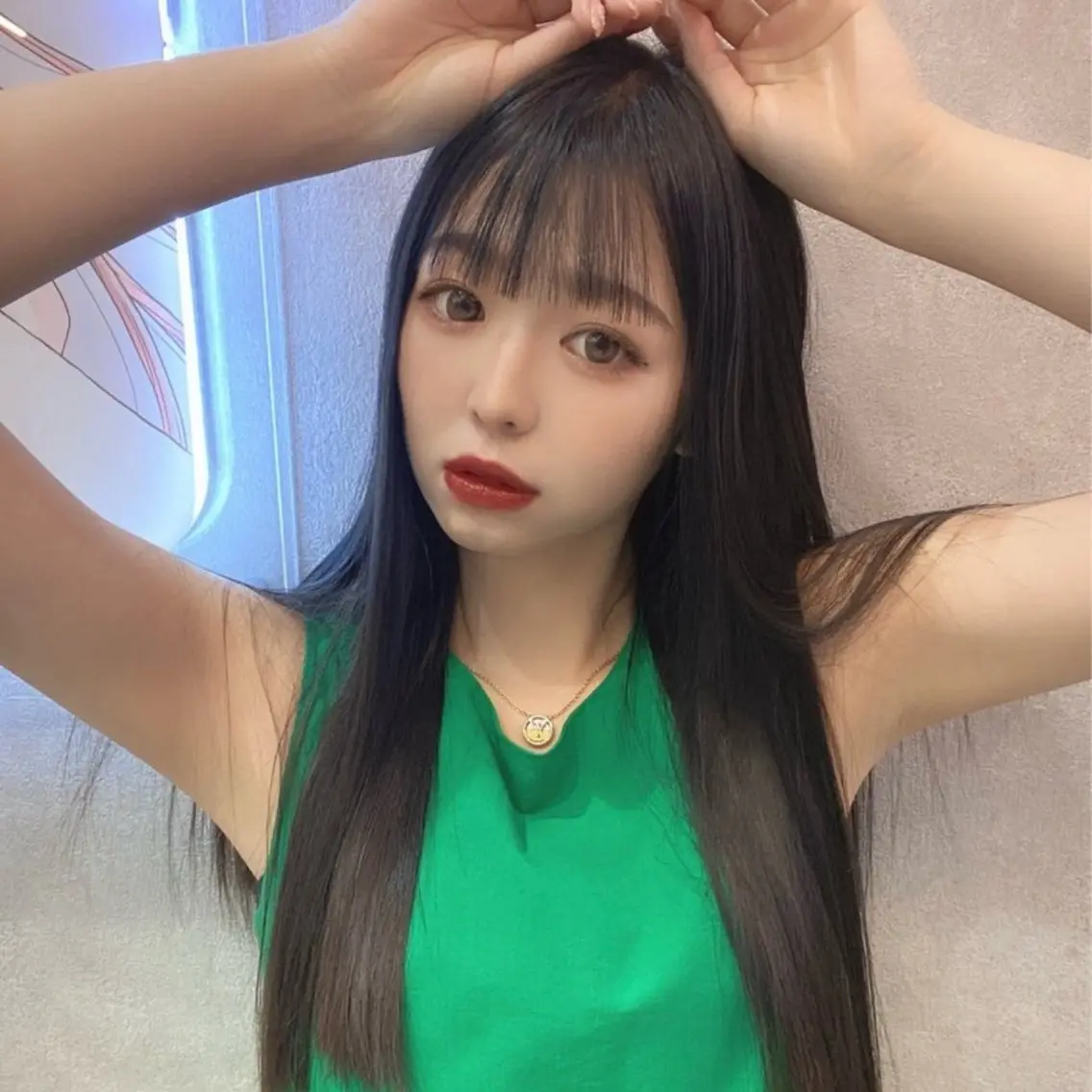 前髪縮毛矯正✨💫の写真