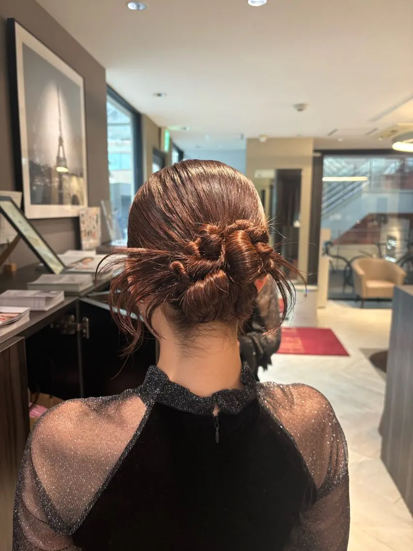 ヘアアレンジ 誰もが憧れる艶髪✨ /アレンジヘア🎀のヘアスタイル