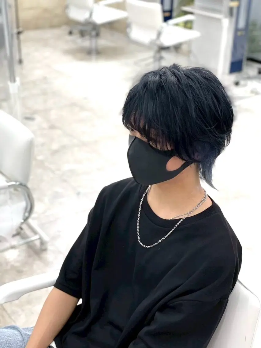 メンズ メンズパーマ 特化Enhanceのヘアスタイル