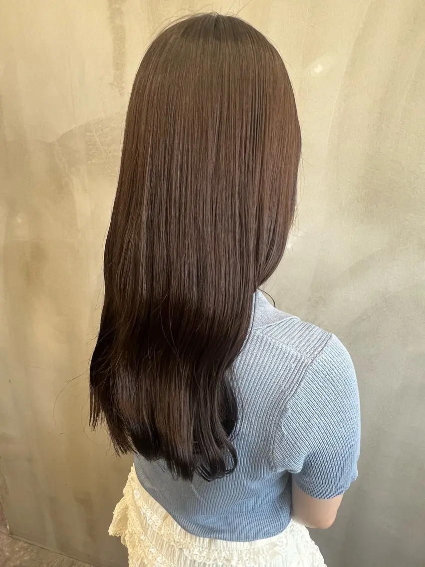 ロング 縮毛矯正 🐶 NARUMI🐶のヘアスタイル