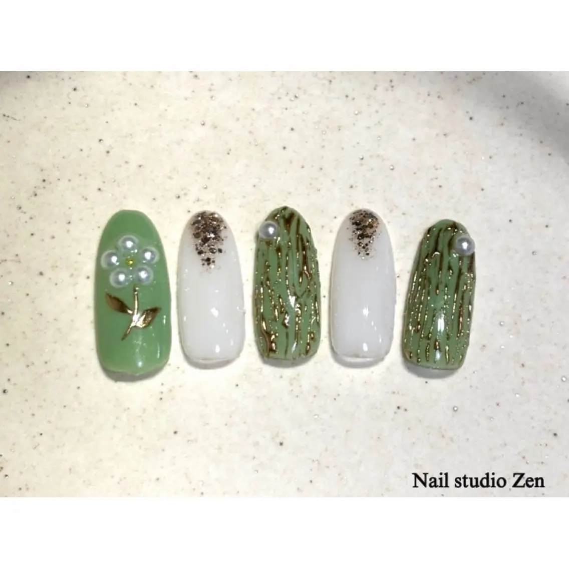 ネイル ハンドネイル NailStudio Zen🦇akaneのネイルデザイン