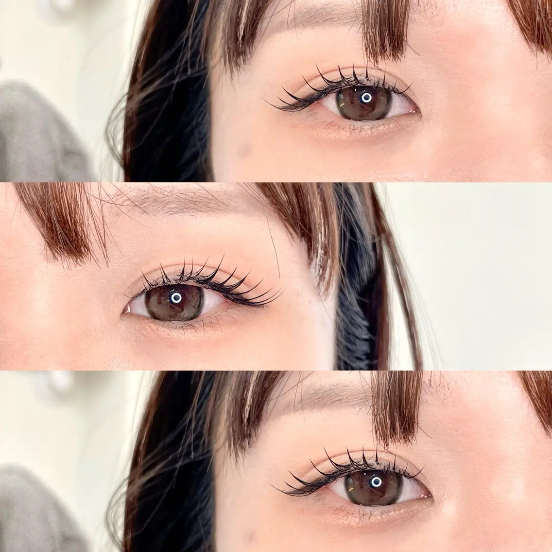マツエク・マツパ Jカール 目尻長め 🩰ユ ウ／吉祥寺 《eye&brow》のマツエク・マツパデザイン