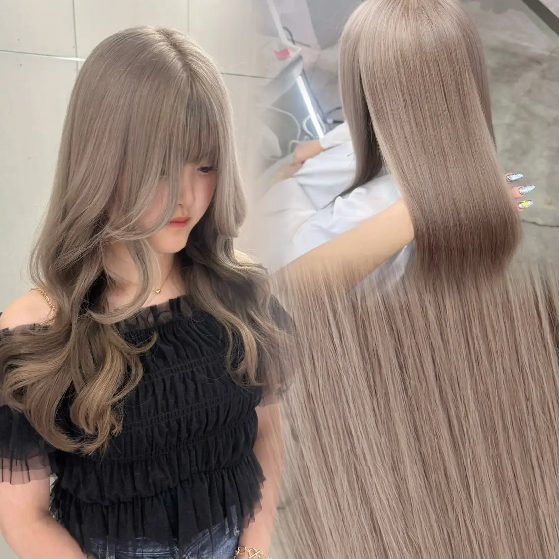 新生活応援クーポン🌸カット+ブリーチ+カラー￥17000の写真