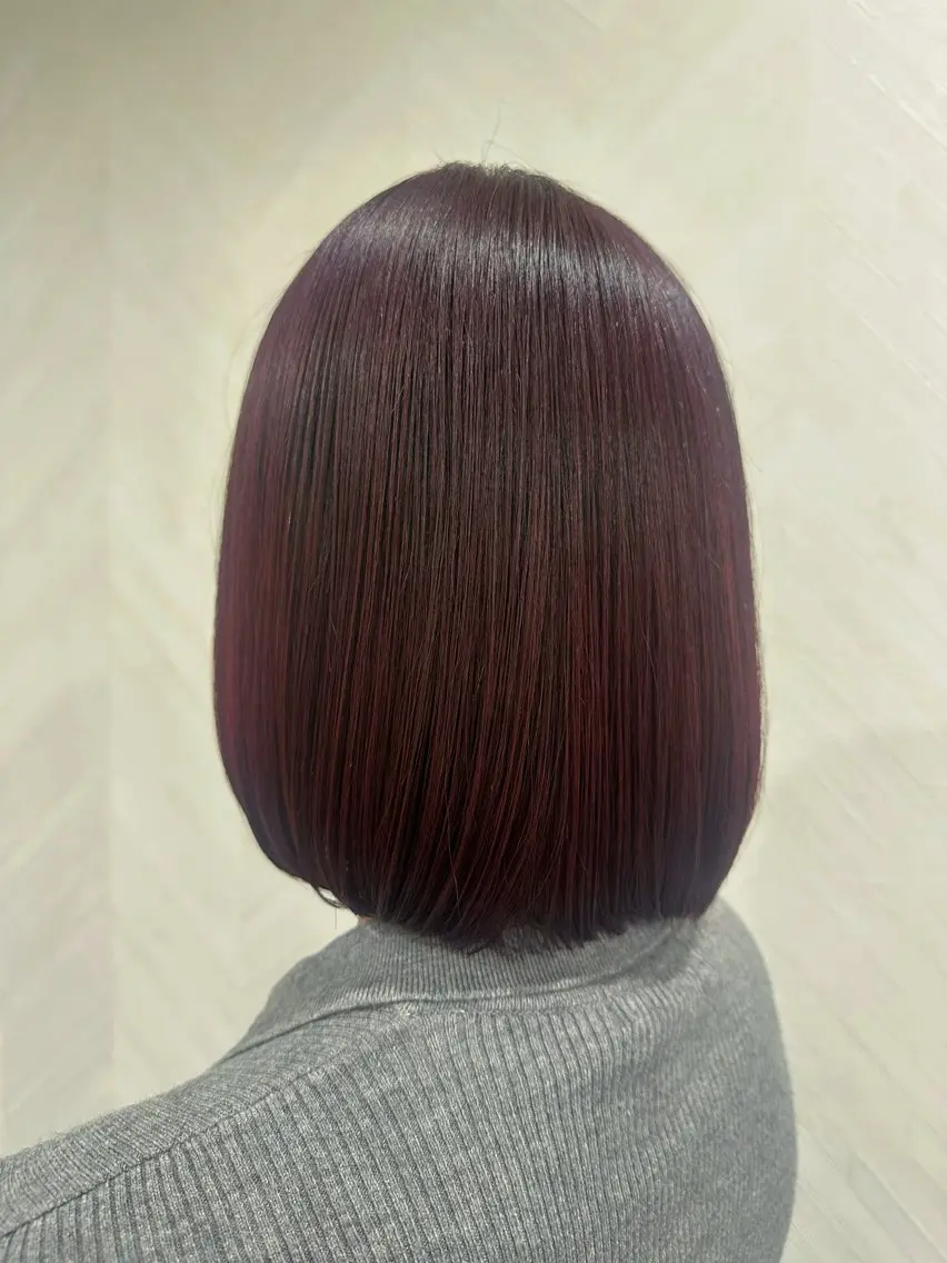 カラー ヘアカラー ま ゆのヘアスタイル