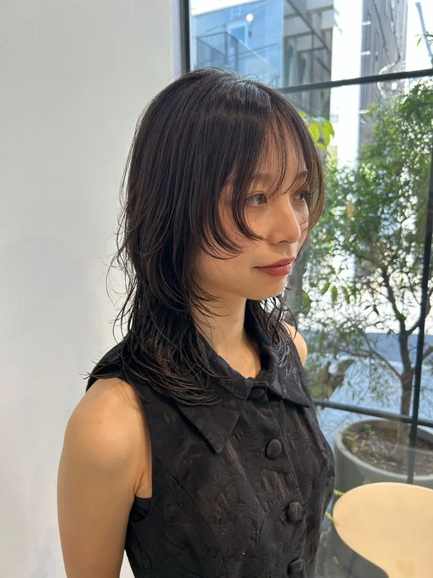 セミロング カット ･*:.e.dit arisa.*･のヘアスタイル