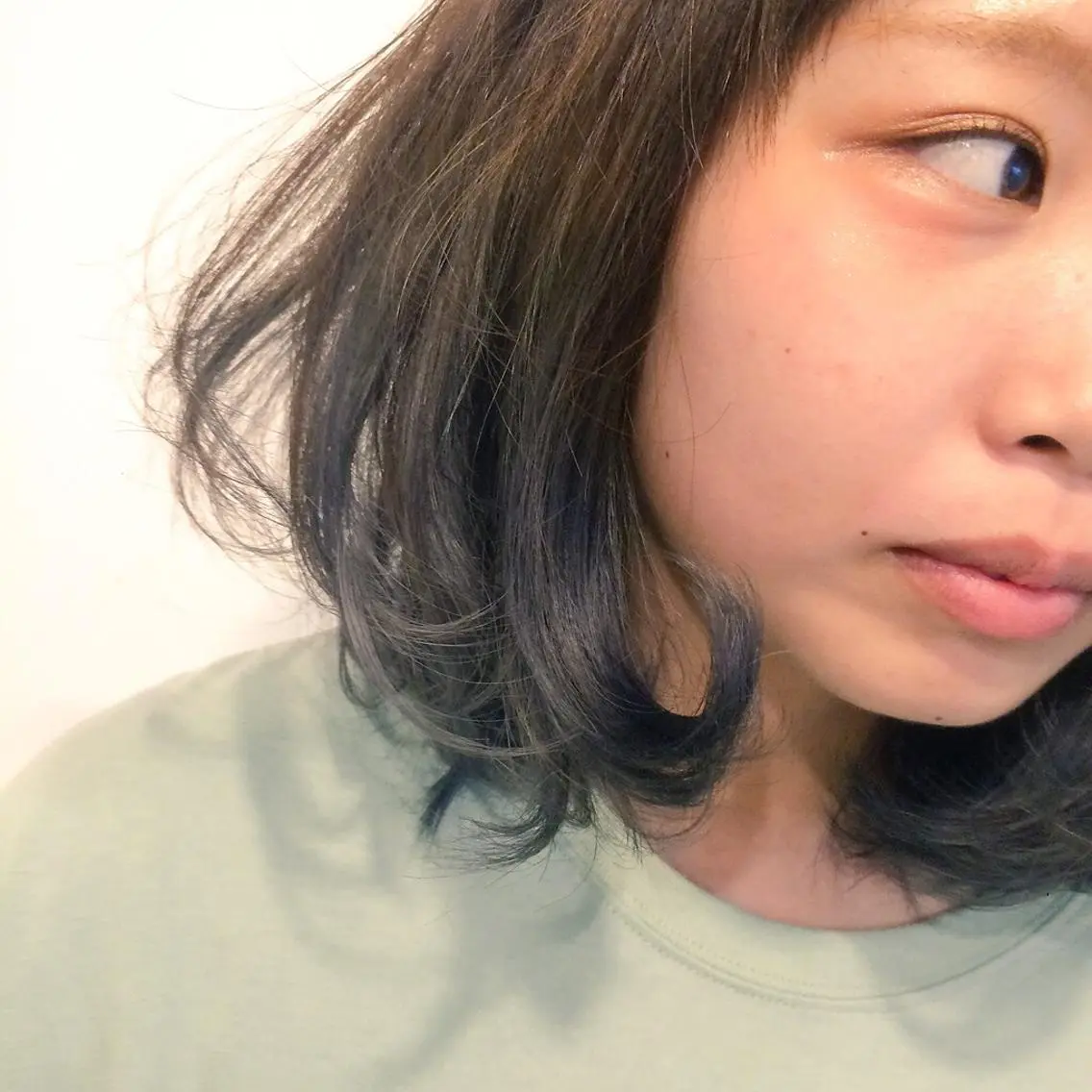 ショート カラー ブルーカラー 🪼個性、雰囲気🪼 ⛈オカダ🎧のヘアスタイル