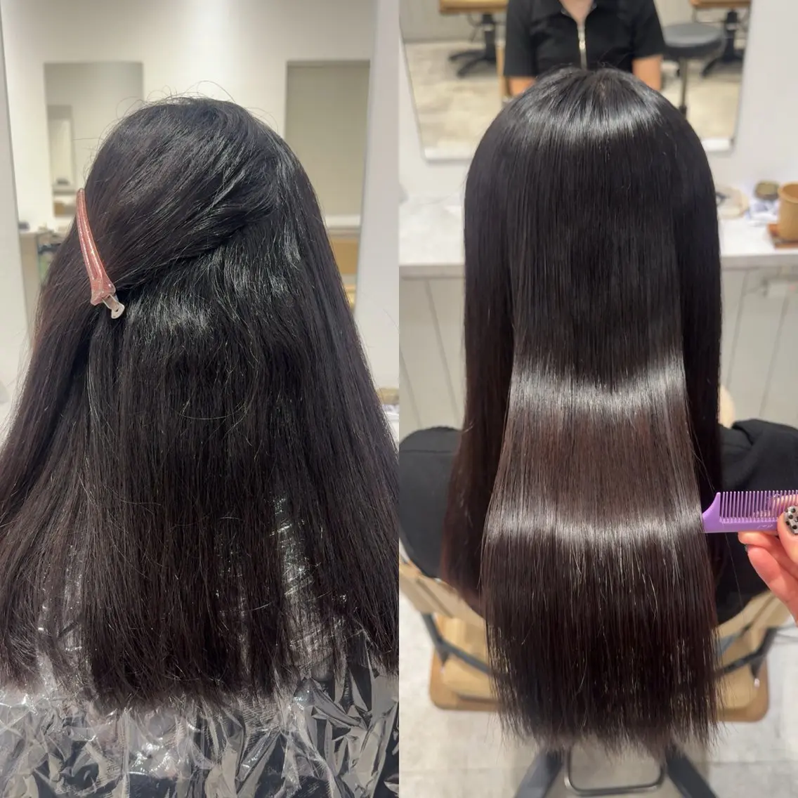 ロング 縮毛矯正 【Mimosa】 Irohaのヘアスタイル
