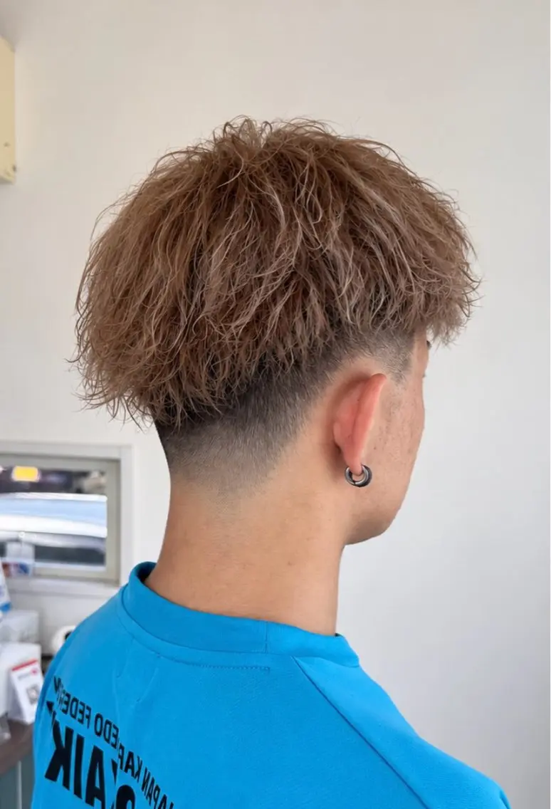 メンズ マエダ シュンのヘアスタイル