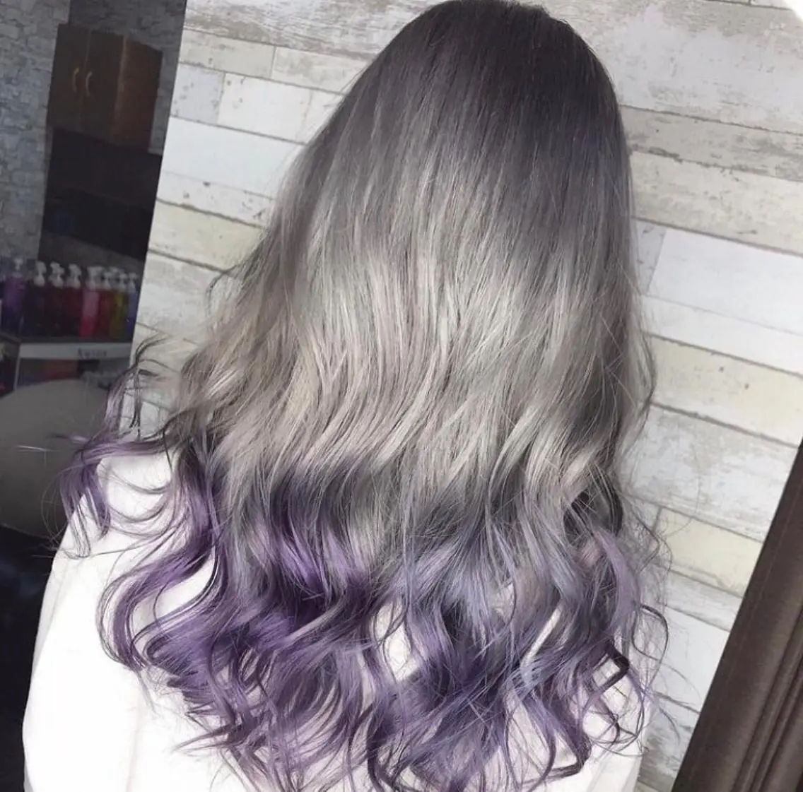 ロング 最高級シールエクステ 💜Fave/あかねのヘアスタイル