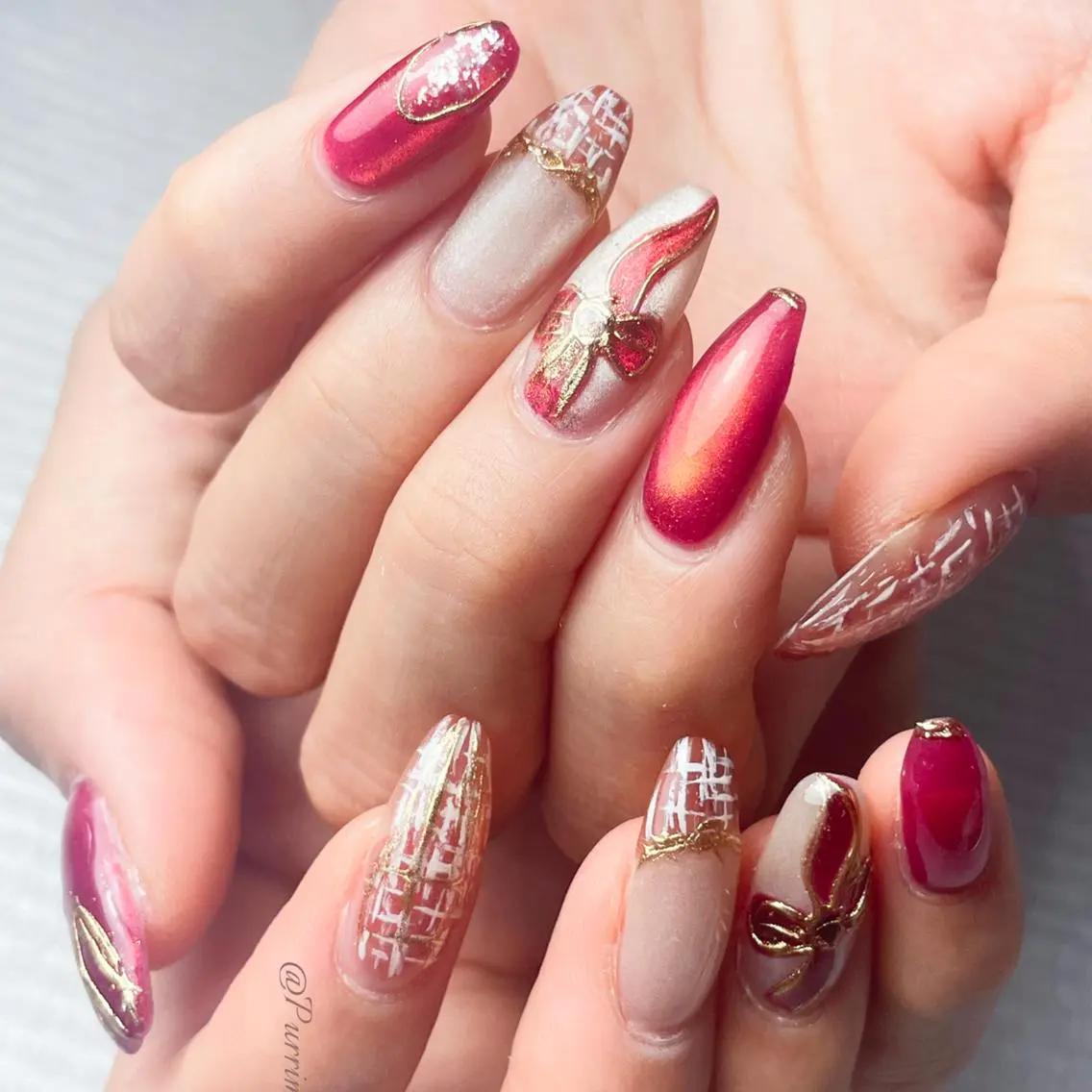 ネイル ハンドネイル Purrime Nail高円寺のネイルデザイン