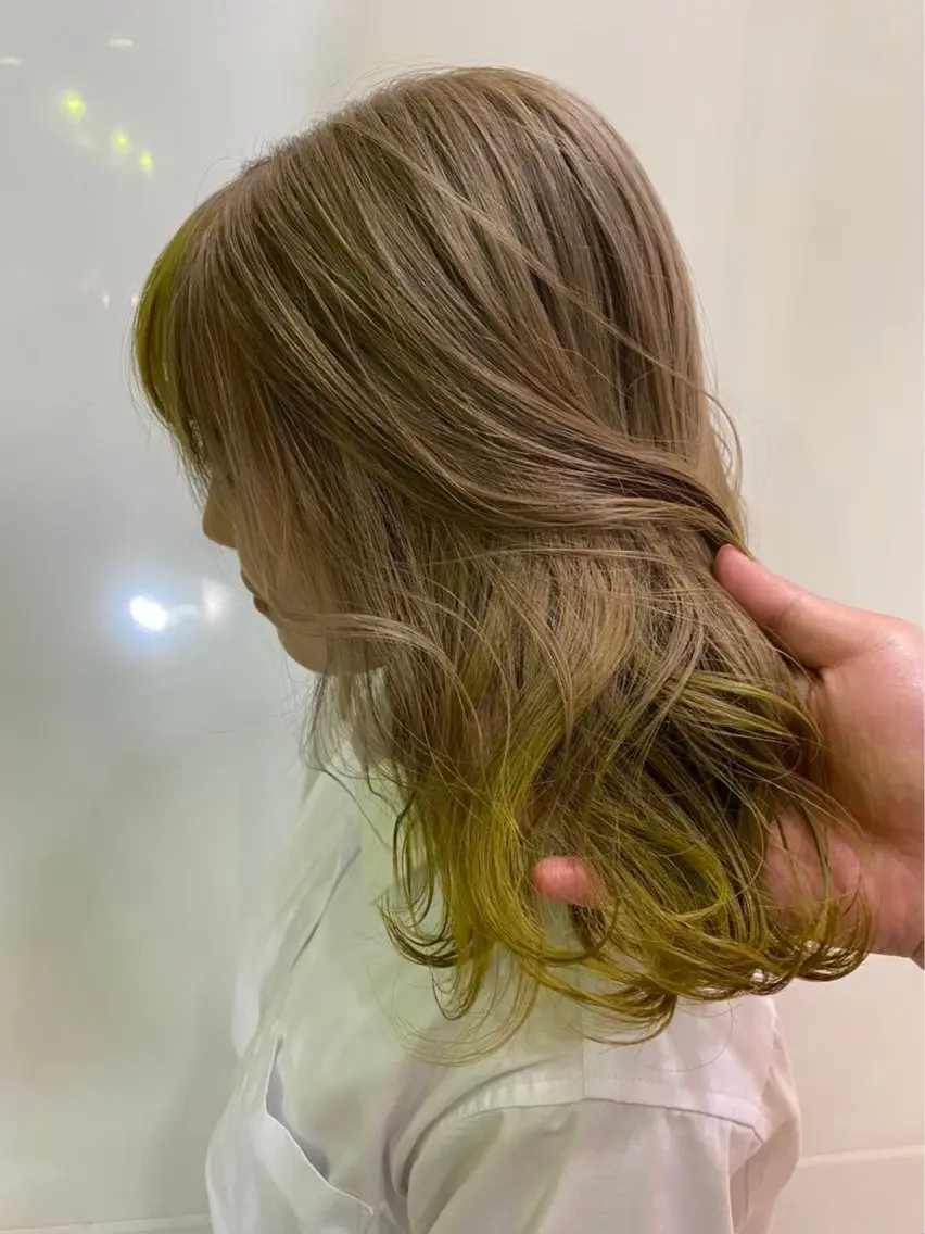 カラー ヘアカラー 🍒垢抜け艶カラー 🍒【SAWA】のヘアスタイル