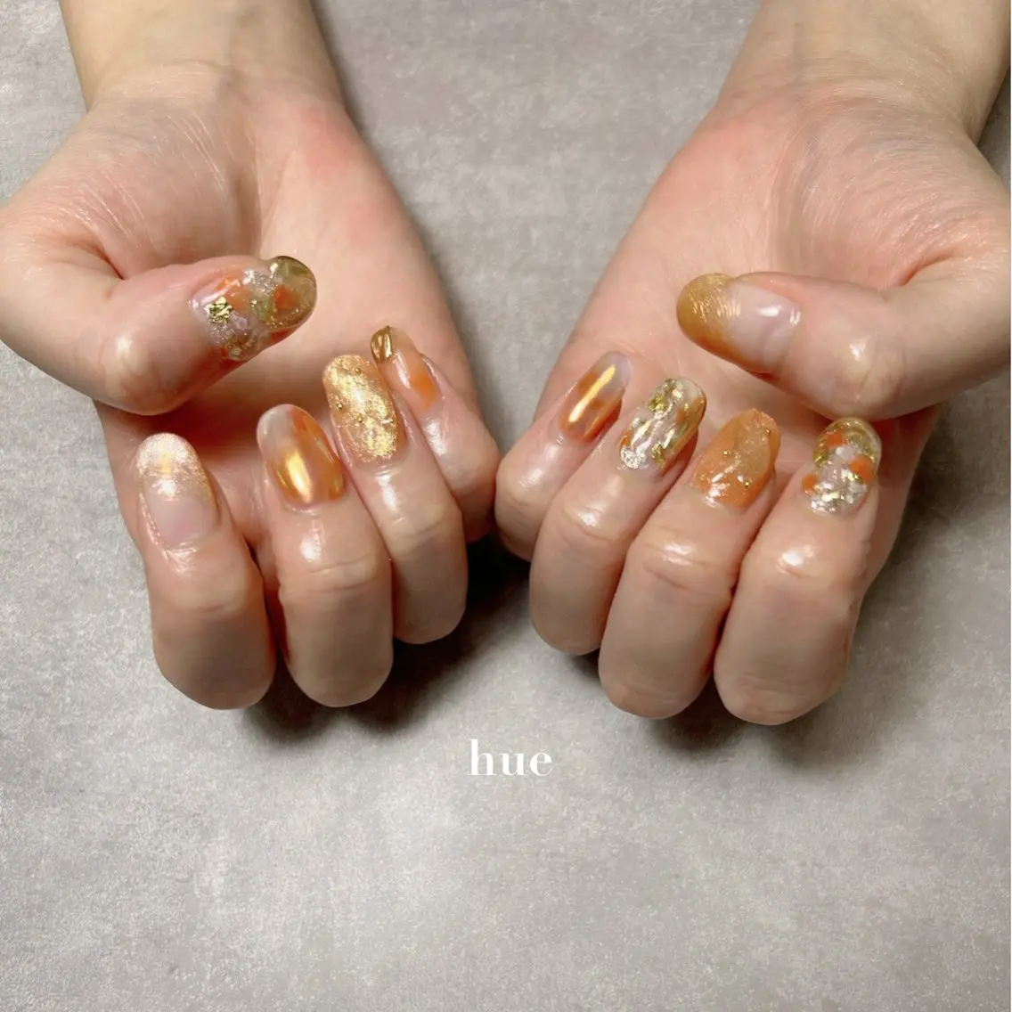 ネイル ハンドネイル hue nailのネイルデザイン