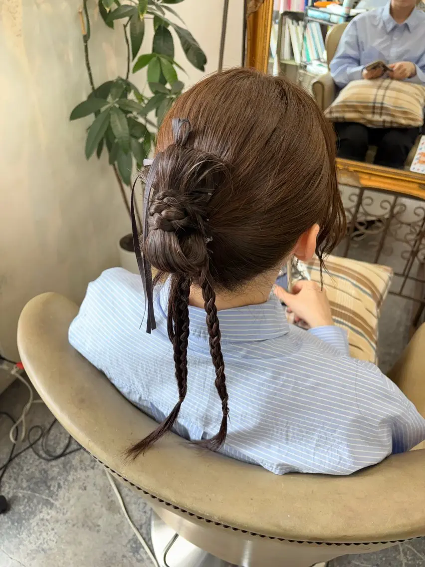 ヘアアレンジ 林 夢良🖤のヘアスタイル