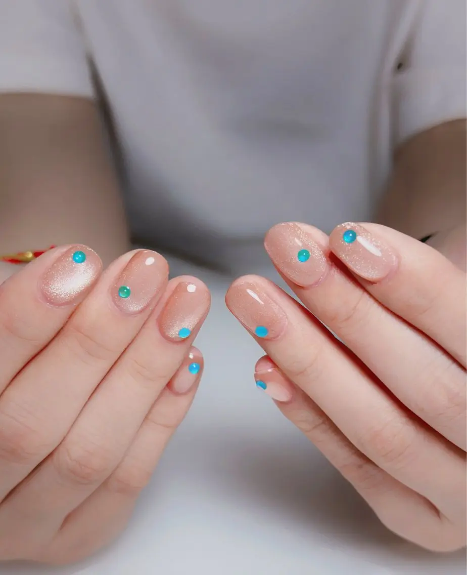 ネイル オーロラネイル 長さ出し フットネイル ラメ(グリッター) ラメグラデーション ハンドネイル 👍thumbs up nail👍のネイルデザイン