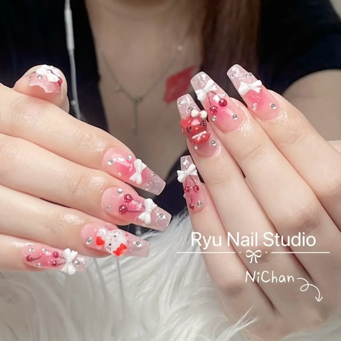 ネイル アートネイル ジェルネイル マグネットネイル ニュアンスネイル シンプルネイル ハンドネイル Ryu nail studioのネイルデザイン