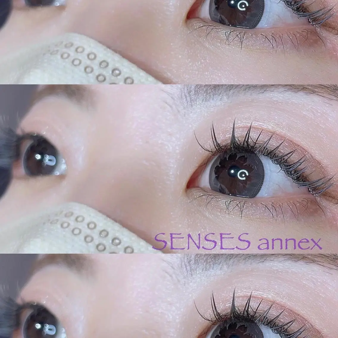 マツエク・マツパ カラーマツエク マツエク SENSES_ WAKAのマツエク・マツパデザイン