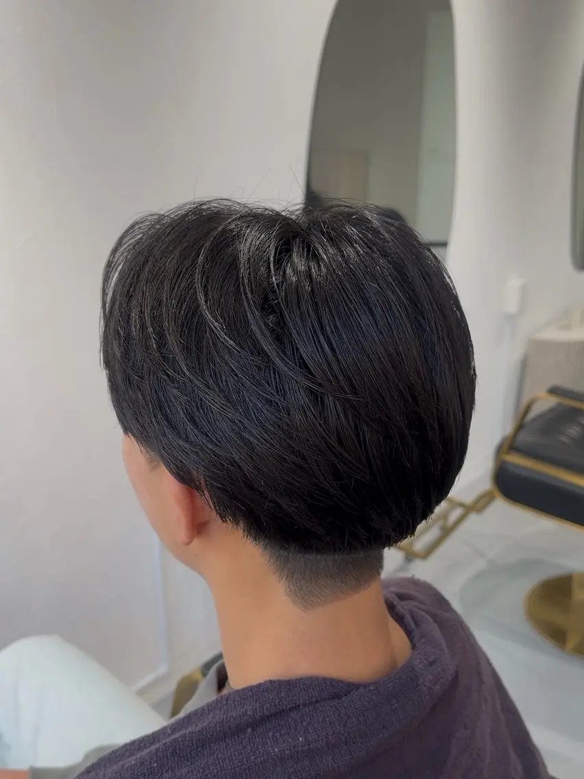 メンズ カット 縮毛矯正 札幌メンズ専門 星雅哉のヘアスタイル