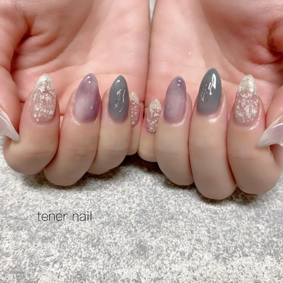 ネイル ニュアンスネイル テネルネイル tener nailのネイルデザイン