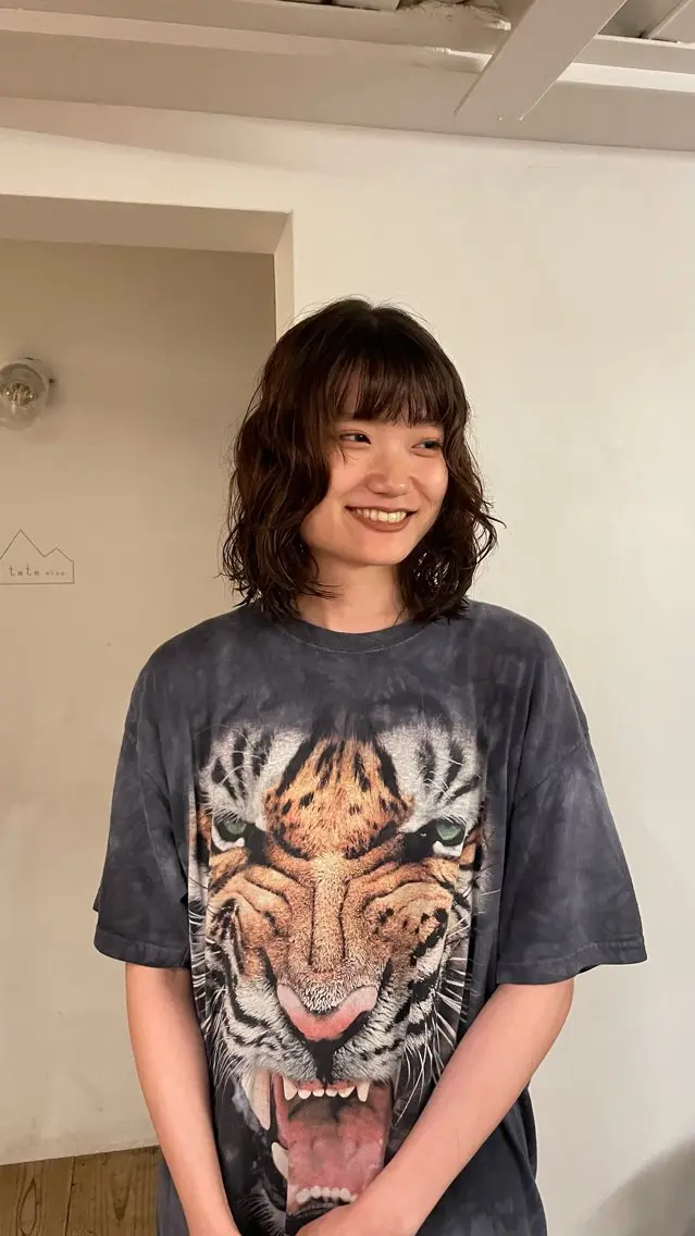 ミディアム パーマ 原宿/ケパーマ 🧺ユウマのヘアスタイル