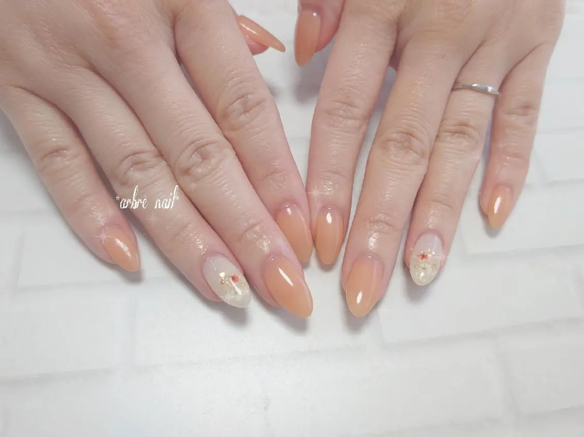 ネイル ✯.。 arbre nail 。✯.のネイルデザイン