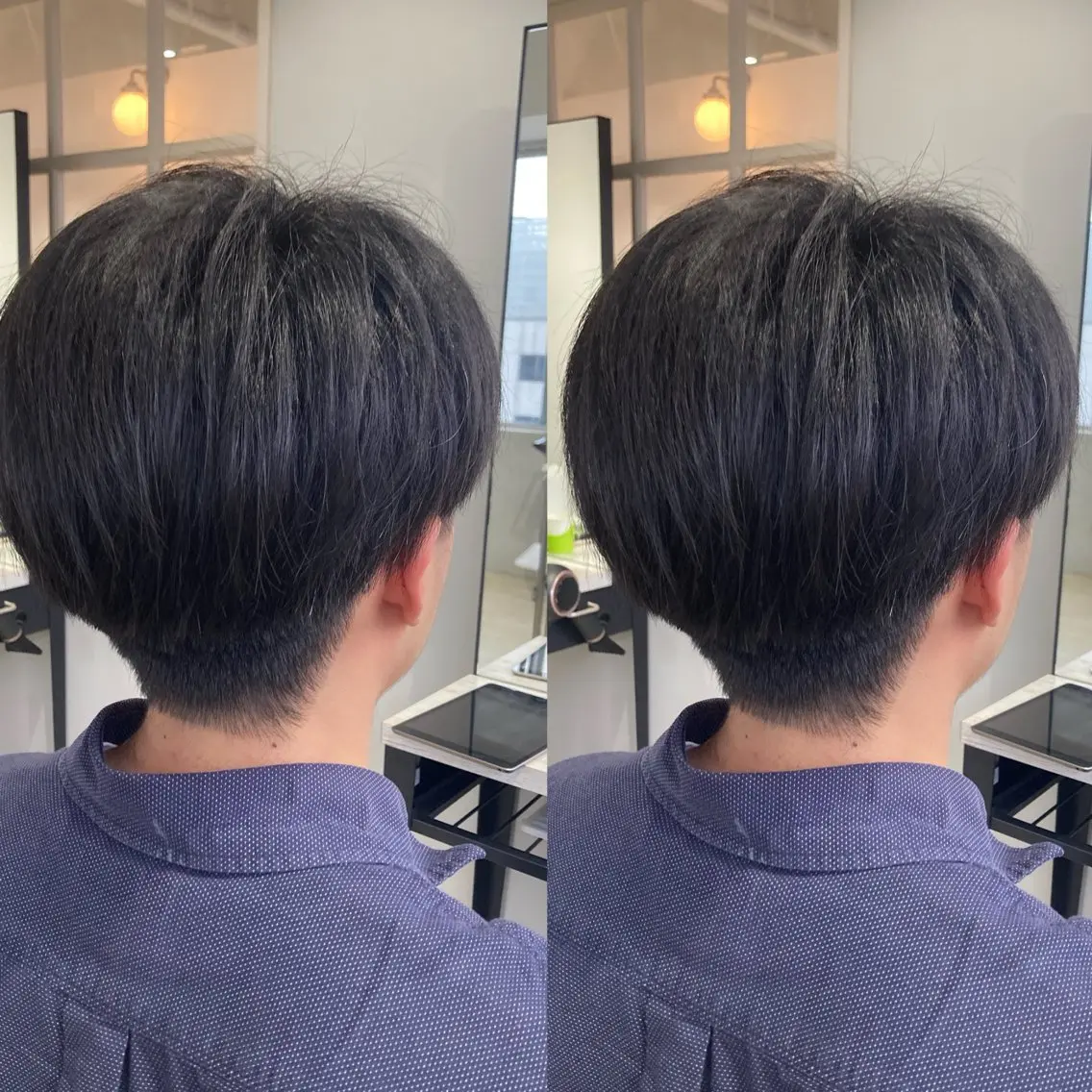 メンズ み うのヘアスタイル