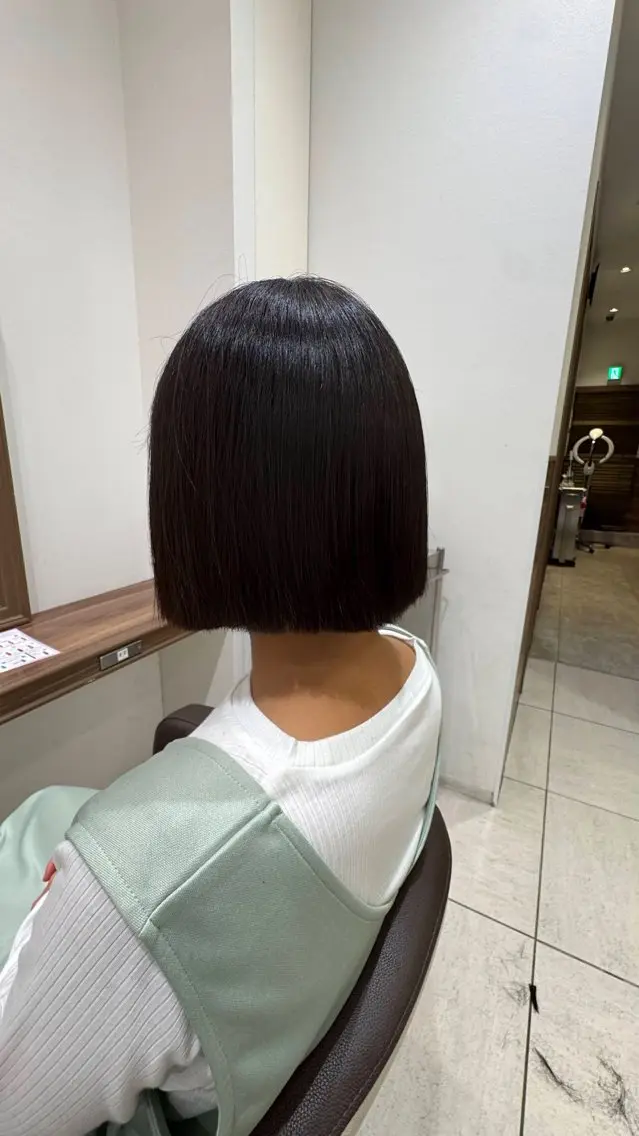 ショート ボブ カット 薮押 いづみのヘアスタイル