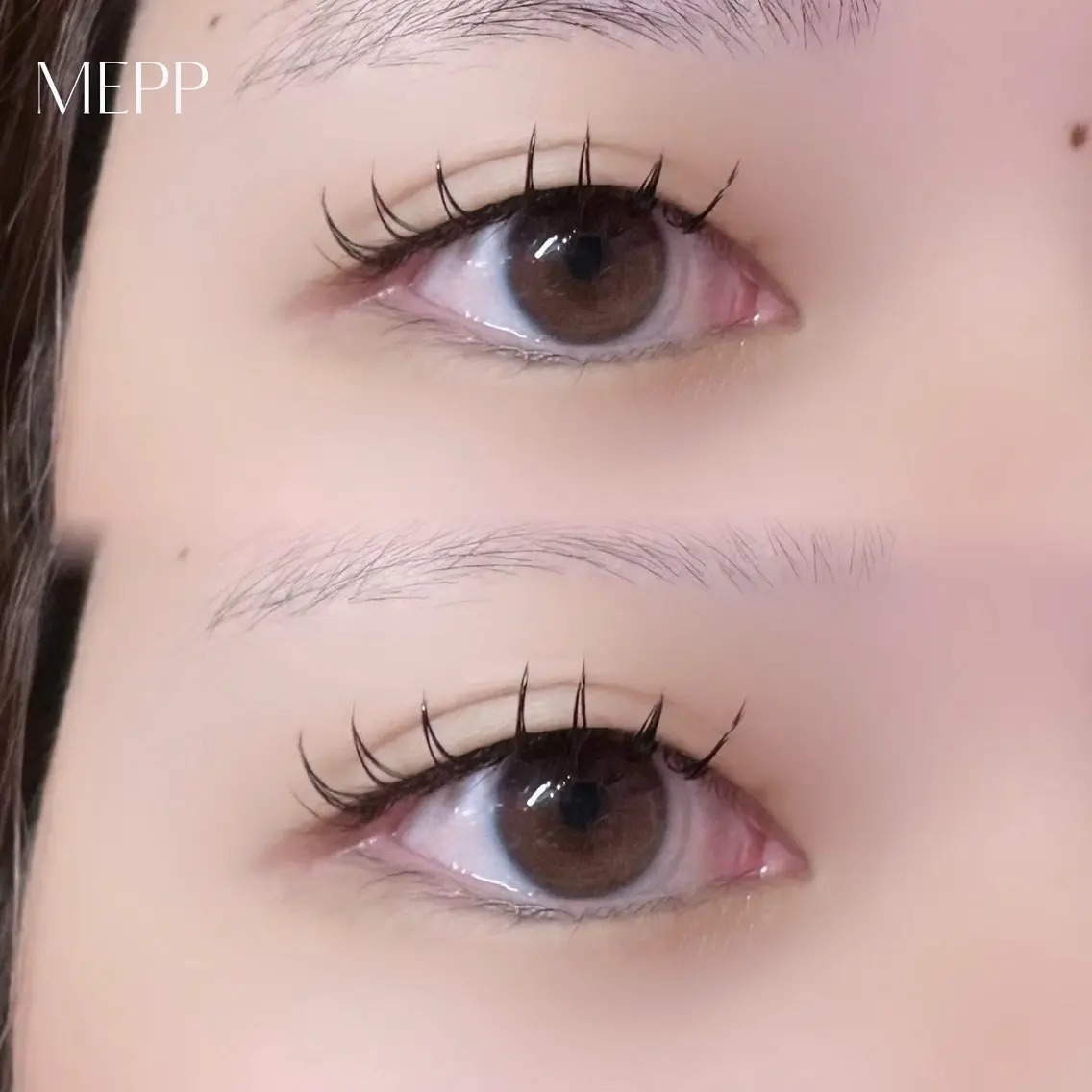 マツエク・マツパ フラットラッシュ 【MEPP】たにわき ゆうなの眉毛・アイブロウイメージ
