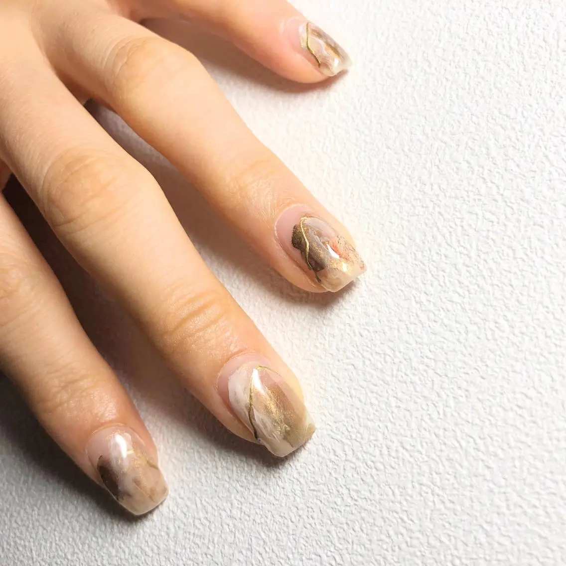 ネイル アートネイル ニュアンスネイル Kiffer Ayaのネイルデザイン