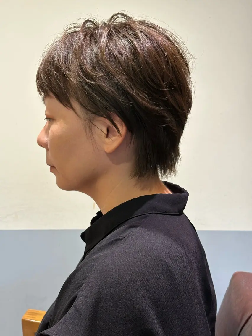 ショート 金谷 梨衣のヘアスタイル