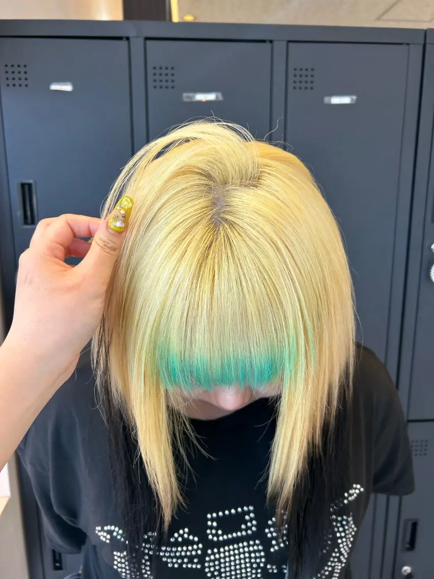 カラー デザインカラー mei 撮影モデル募集中！のヘアスタイル