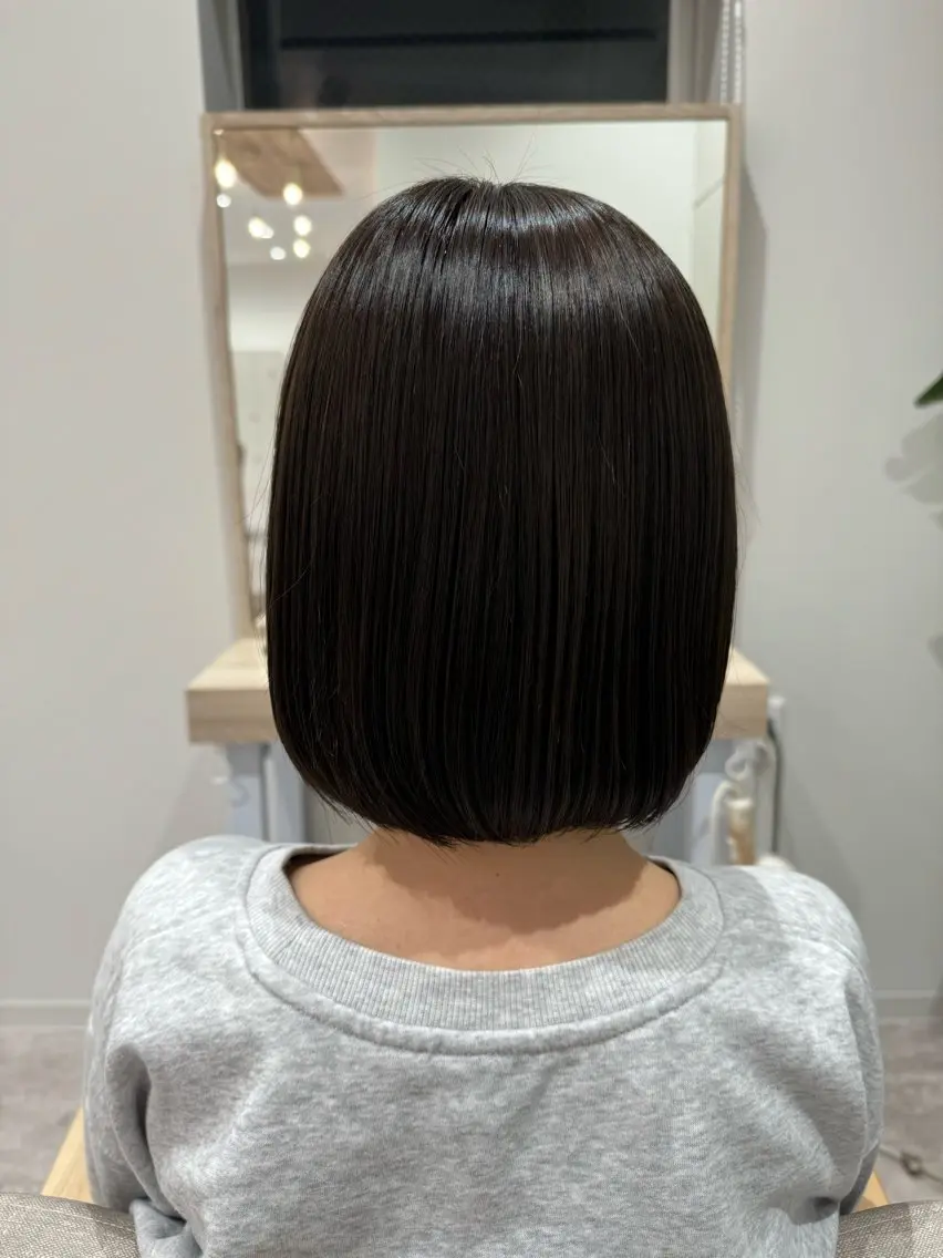 ショート トリートメント 佐藤 幸菜のヘアスタイル