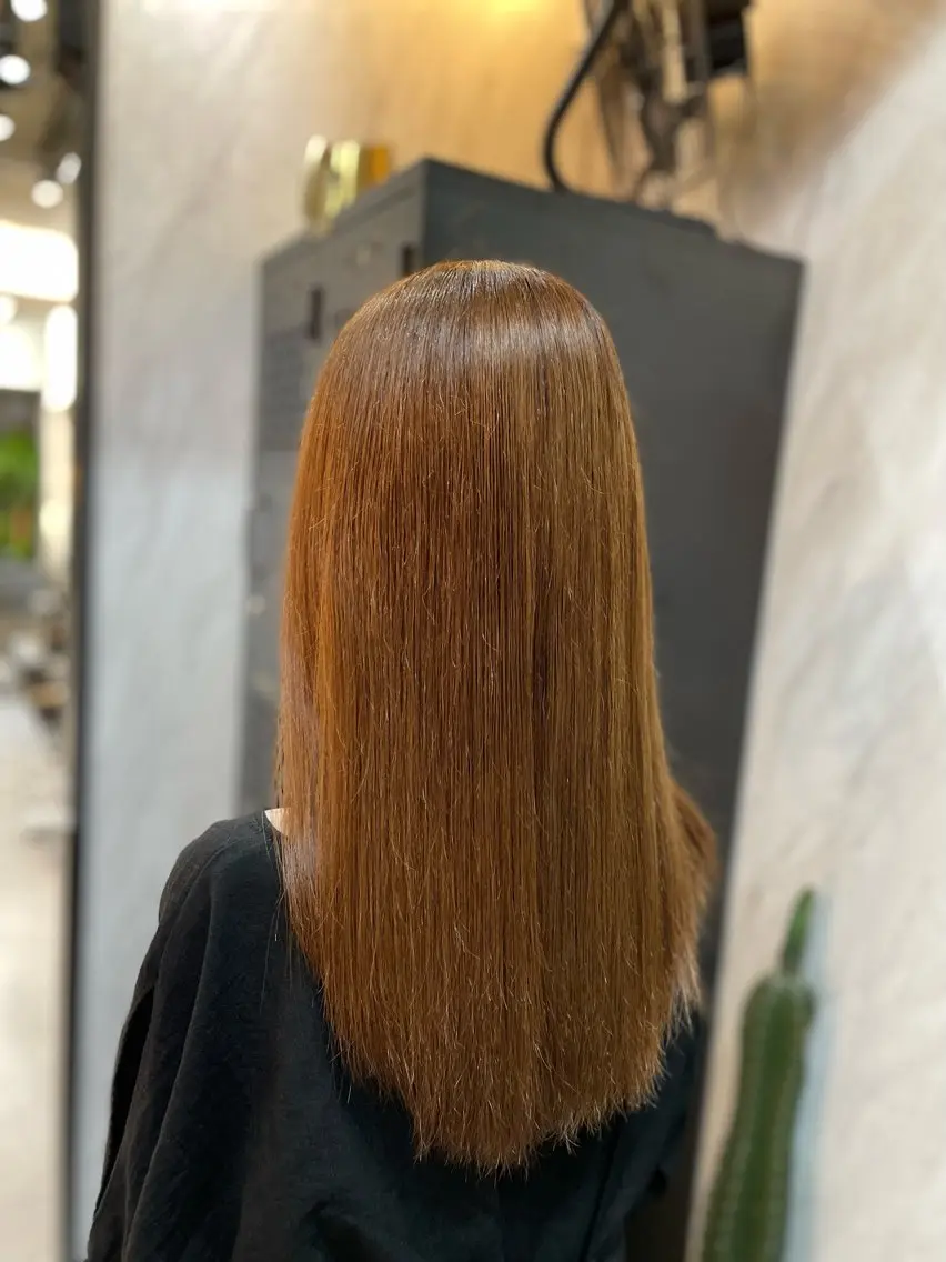 セミロング 似合わせカット🫧透 明感カラー🫧maiのヘアスタイル