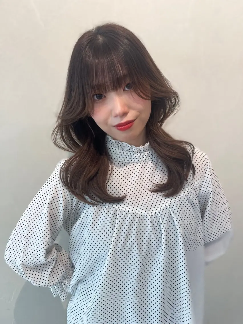 ⭐️人気No.1⭐️似合わせカット+透明感カラー+aujuaトリートメントの写真