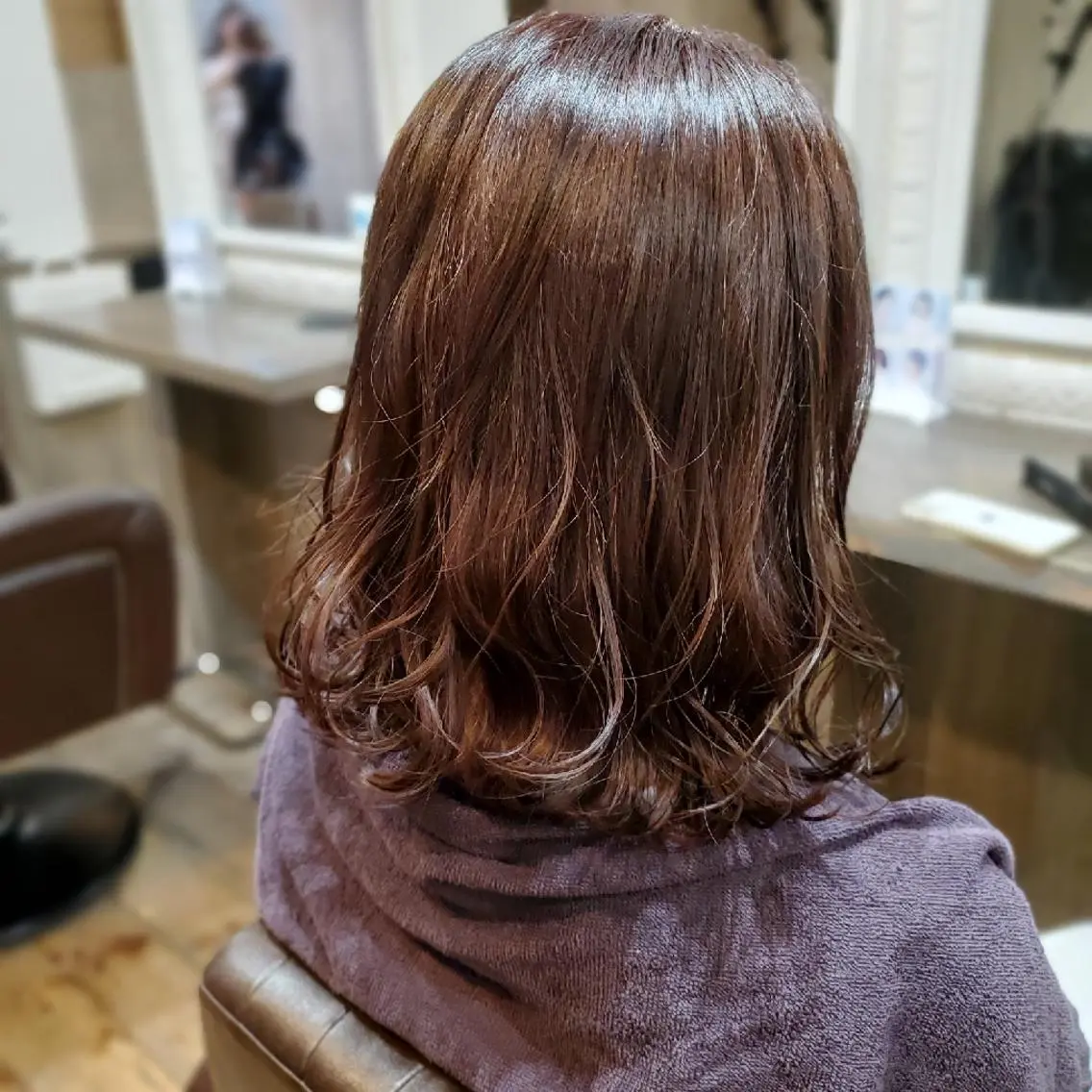 ミディアム 外ハネヘア 堀 凌紀のヘアスタイル