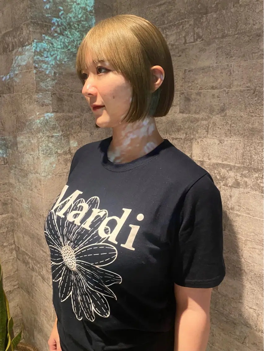 ショート カラー 似合わせカット カット ヘアカラー トリートメント mai / linoah˚✧のヘアスタイル