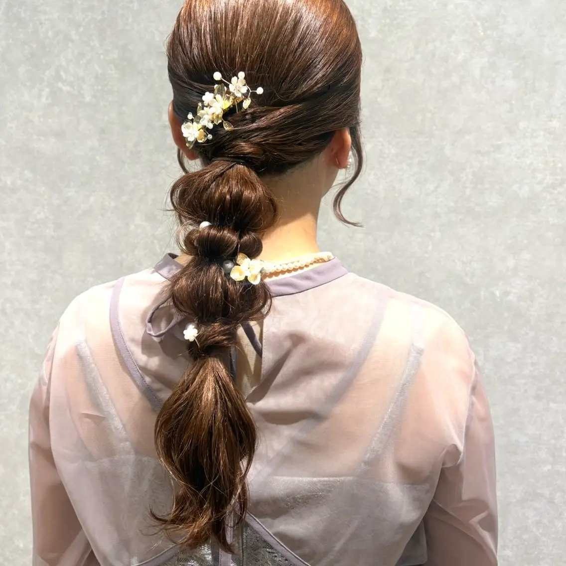ヘアアレンジ 暖色カラー/ 透明感カラー/セイナのヘアスタイル