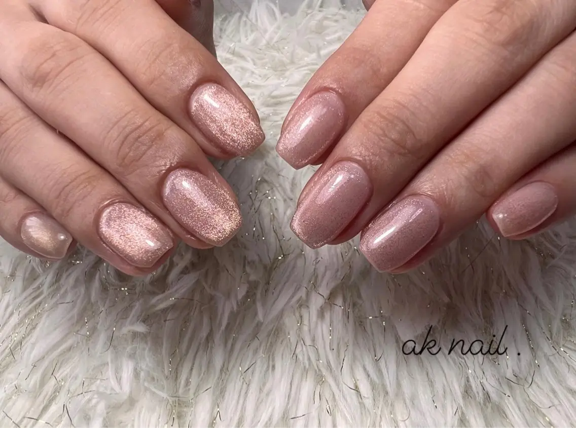ネイル マグネットネイル ハンドネイル ak nail .のネイルデザイン