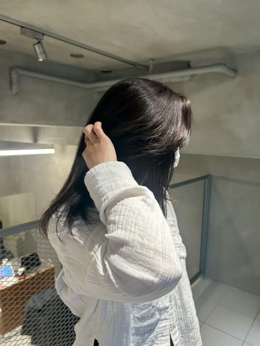 セミロング カラー カット ヘアカラー トリートメント bob/ aoiのヘアスタイル